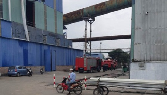 Nhà máy thép phát nổ, gần chục người bị thương