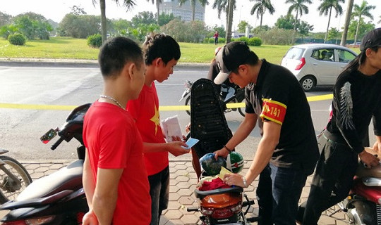 Công an soát vé, bảo vệ đặc biệt trận chung kết AFF Cup