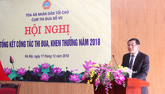 Cụm thi đua số VII TAND: Chất lượng giải quyết đơn đề nghị giám đốc thẩm, tái thẩm ngày càng nâng cao