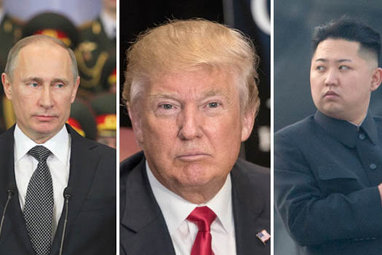 Tổng thống Trump lại “kéo căng dây đàn” trong bản nhạc viết cho Nga, Triều?