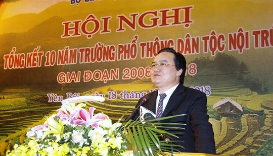 Xây dựng chính sách cho giáo sinh người dân tộc muốn về dạy tại các trường nội trú