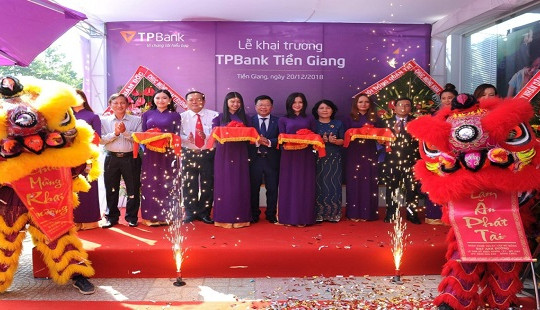 Chi nhánh TPBank đầu tiên tại tỉnh Tiền Giang đã chính thức đi vào hoạt động