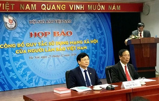 Công bố Quy tắc sử dụng mạng xã hội của người làm báo Việt Nam
