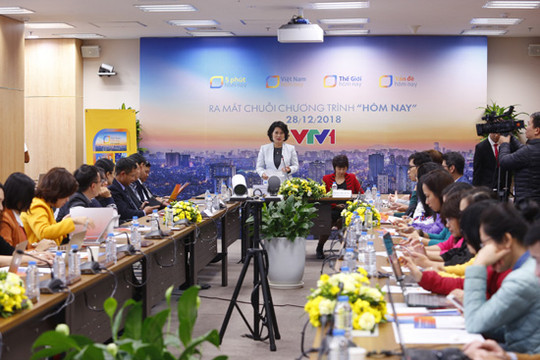 VTV ra mắt loạt chương trình “Hôm nay” trên kênh VTV1