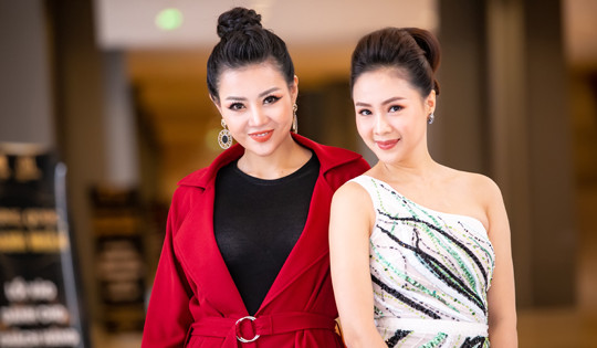 Thanh Hương, Hồng Diễm lộng lẫy dự sự kiện ngày cuối năm 2018