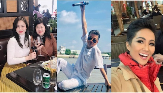 Sao Việt đón Tết: Người tất bật chạy show, người vi vu du lịch