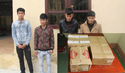 Bắt giữ 5 đối tượng mua bán, tàng trữ pháo trái phép