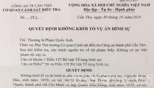 Công ty TNHH MTV Phúc Thanh Vinh (Cần Thơ): Một tài sản bán cho nhiều người?