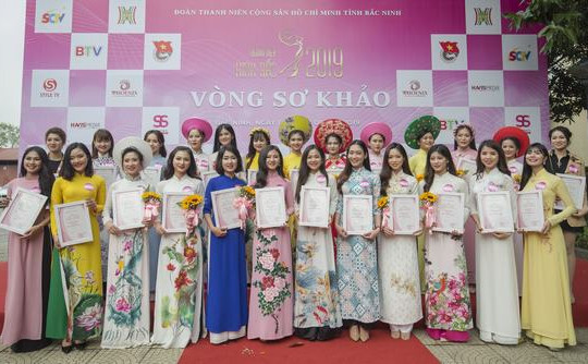 30 người đẹp vào vòng chung kết Người đẹp Kinh Bắc 2019