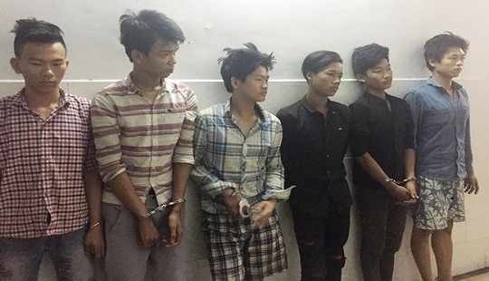 Bắt 6 đối tượng chuyên cướp giật xe máy, điện thoại di động của phụ nữ