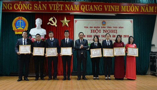 TAND hai cấp tỉnh Thái Bình: Chất lượng giải quyết, xét xử các loại vụ án được nâng lên