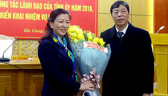 Bắc Giang có tân nữ Phó Bí thư Thường trực Tỉnh ủy