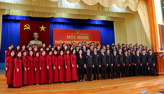 TAND các tỉnh An Giang, Quảng Bình triển khai công tác năm 2019