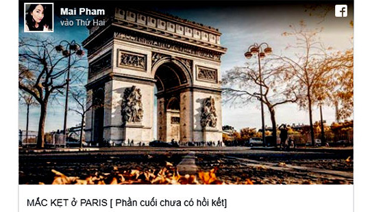 Bộ Ngoại giao thông tin chính thức vụ công dân Việt Nam 'mắc kẹt' ở Paris