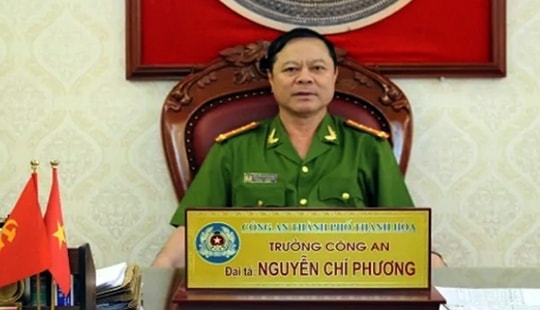 Tước danh hiệu Công an nhân dân đối với Trưởng công an TP Thanh Hóa