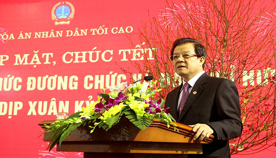 Gặp mặt cán bộ hưu trí, công chức TANDTC khu vực Hà Nội và TAQSTW