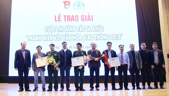 96 ca khúc tham dự Cuộc thi sáng tác ca khúc “Thanh niên với văn hoá giao thông” 2018