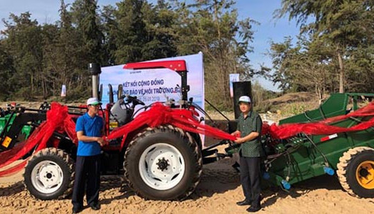 Tập đoàn Novaland góp phần gìn giữ môi trường sinh thái biển tại Phan Thiết - Bình Thuận