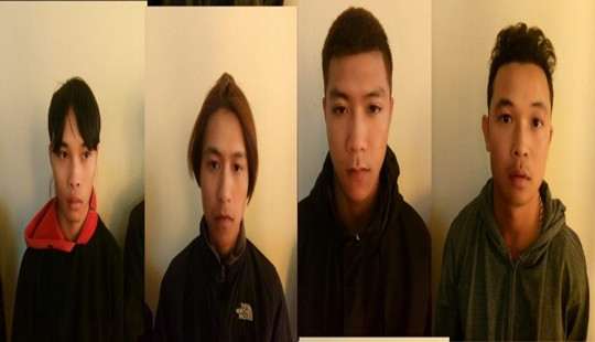Bắt nhóm đối tượng chém người trong quán cà phê