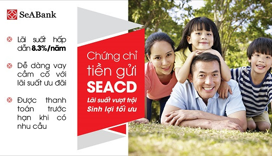 SeaBank phát hành chứng chỉ tiền gửi lãi suất lên tới 8,6%/năm