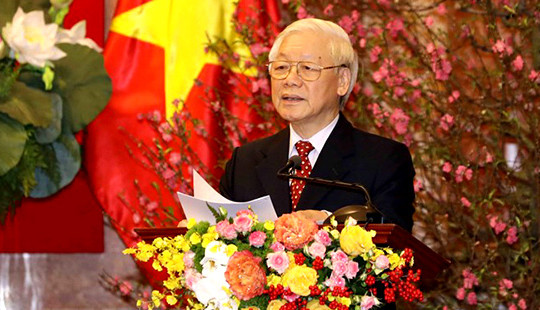 Đất nước bước vào mùa Xuân mới với tâm thế và quyết tâm lớn lao đầy trọng trách