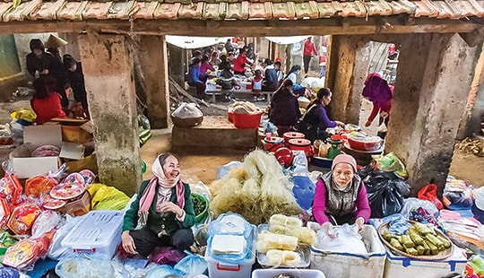 Nhớ những phiên chợ Tết