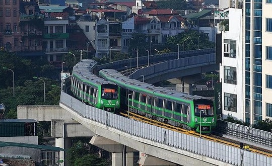 Miễn phí đi tàu trên cao Cát Linh - Hà Đông trong nửa tháng