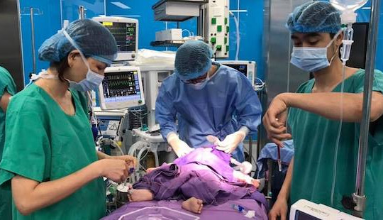 5 em bé mắc bệnh tim bẩm sinh được cứu sống tại bệnh viện tuyến tỉnh