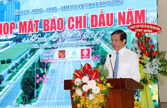 Bình Dương họp mặt báo chí đầu năm - Xuân Kỷ Hợi 2019