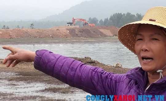 Vĩnh Phúc: Doanh nghiệp lấp hồ làm dự án, người dân lo vỡ đập