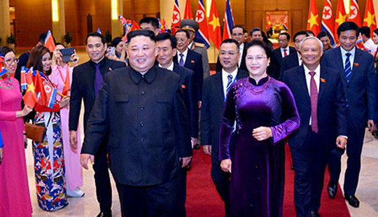 Chủ tịch Kim Jong-un đánh giá cao sự hỗ trợ tích cực của Việt Nam cho Hội nghị Thượng đỉnh