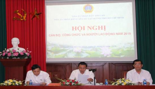 Hội nghị cán bộ, công chức TAND cấp cao tại Tp. Hồ Chí Minh năm 2019