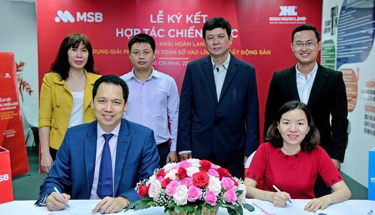 MSB triển khai giải pháp tài chính toàn diện cho khách hàng của Khải Hoàn Land