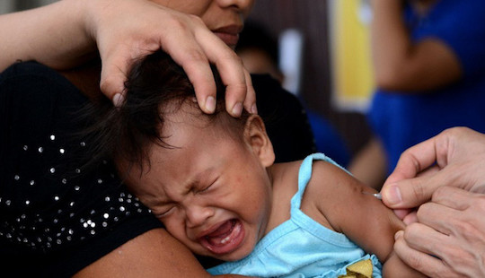 Dịch sởi bùng phát ở Philippines, ghi nhận 15.000 ca mắc