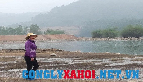 Doanh nghiệp lấp hồ làm dự án ở Vĩnh Phúc: Phần đất đang san lấp chưa được giao