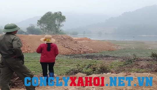 Doanh nghiệp lấp hồ làm dự án ở Vĩnh Phúc: Dừng thi công để xác định lại mốc giới