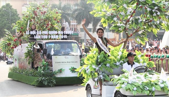 Lễ hội cà phê Buôn Ma Thuột lần thứ 7: Tưng bừng Lễ hội đường phố