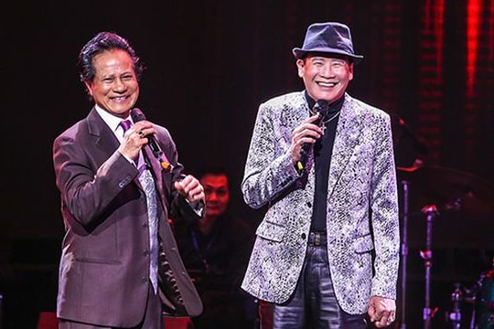 Chế Linh kết hợp với Tuấn Vũ và Như Quỳnh trong “Tình bơ vơ” tại Hà Nội