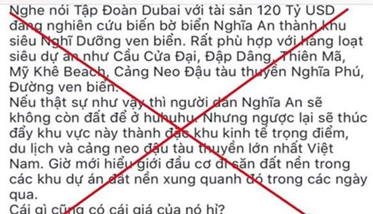 Tung tin giả lên mạng, 1 phụ nữ bị xử lý
