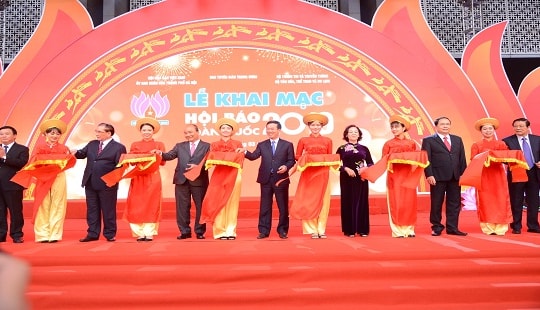 Tưng bừng khai mạc Hội Báo toàn quốc 2019
