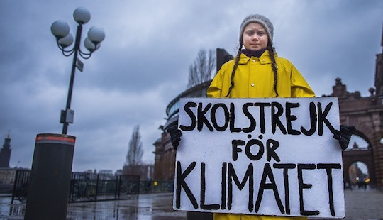 Nữ sinh Thụy Điển 16 tuổi được đề cử giải Nobel Hòa bình 2019