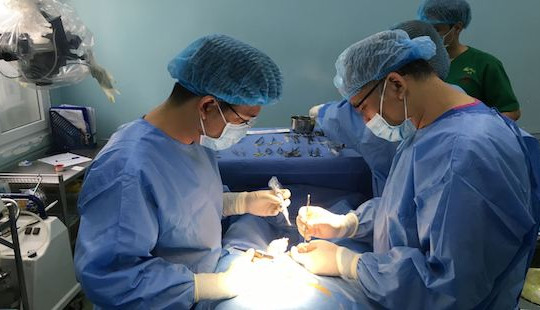 Người đàn ông bị lợn táp lóc toàn bộ da “của quý”