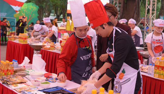 “Vua đầu bếp” - Thanh Cường tham dự sự kiện Lễ hội ẩm thực "Biết nấu ăn là chuẩn Oppa”