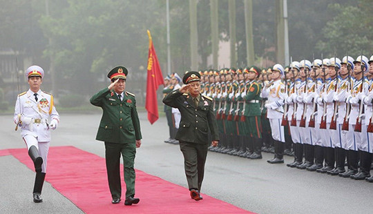 Việt Nam-Lào: Hợp tác quân đội thúc đẩy quan hệ hai nước bền vững