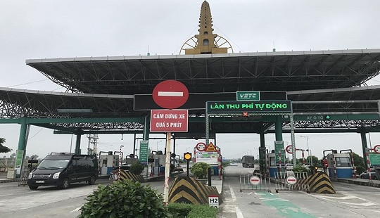 Trạm BOT Mỹ Lộc thu phí trở lại sau hơn 7 tháng xả trạm