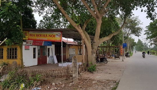 Mê Linh – Hà Nội: Doanh nghiệp tư nhân lấn chiếm đất công xây nhà xưởng