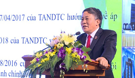 TANDTC tổ chức tập huấn chuyên đề "Luật tố tụng hành chính"