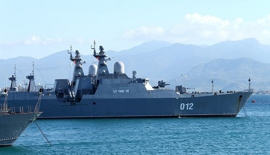Tàu hộ vệ tên lửa Lý Thái Tổ của Việt Nam tham dự triển lãm LIMA'19