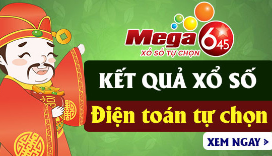 MEGA 645 thứ 4 - Kết quả xổ số VIETLOTT MEGA 645 ngày 27-3-2019