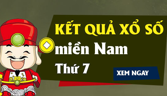 KQXSMN thứ 7 – XSMN T7 – Kết quả xổ số miền Nam thứ 7 hàng tuần
